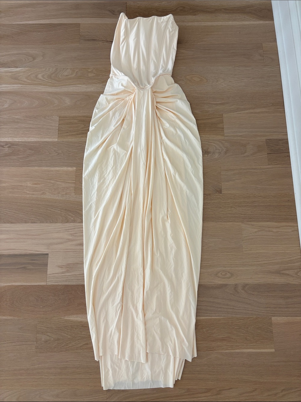 Deme by Gabriella PEARL EVENING DRESS maxi butter - Picture 5 of 6